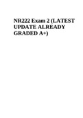 NR 222 / NR222 Health And Wellness Exam 2 Review | Chamberlain College