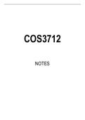 COS3712 Summarised Study Notes