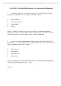 Exam (elaborations) NCLEX-PN Test-Bank (200 Questions with Answers and Explanation) (NCLEX) 