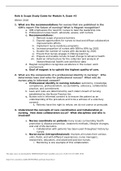 Role & Scope Study Guide for Module 9, Exam #3