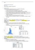 SPSS Samenvatting 1.3 Statistische Vaardigheden I (FSWPE1-034)