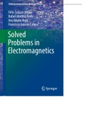Solved Problems in Electromagnetics