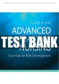 Test Bank For Advanced Practice Nursing Essentials for Role Development 4th Edition Joel