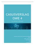 Casusverslag - OWE 4 - Cardiologie - Beoordeeld met een 7 