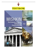 Economics of Money, Banking and Financial Markets, The (What's New in Economics) 12th Edition by Frederic Mishkin - Complete, Elaborated and Latest(Test Bank) ALL(1-25) Chapters included updated for 2023