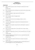 MBA 222 Chapter 13 Project Management Questions and Answers- University of San Francisco