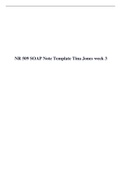NR 509 SOAP Note Template Tina Jones week 3-Latest