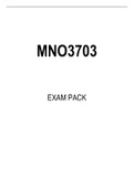 MNO3703 EXAM PACK 2022