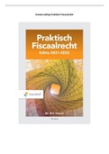 Samenvatting Praktisch Fiscaalrecht 2021-2022, ISBN: 9789001747589  Praktisch Fiscaalrecht