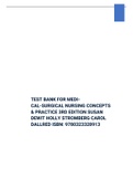 TEST BANK FOR SUCCESS IN PRACTICAL/VOCATIONAL NURSING 9TH EDITION PATRICIA KNECHT ISBN: 9780323683722