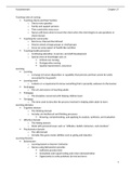 Fundamentals of Nursing chapter 27 notes