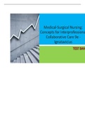 Test ank for Medical Surgical Nursing 9th edition by Ignatavicius - With Detailed Answer Explanations to enhance your understanding