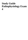 Study Guide Pathophysiology Exam 4