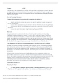 Exam (elaborations) NR 565 Week 2 Assignment: Arizona State Specific Guidelines for Prescribing Controlled Substances (GRADED A) Purpose The purpose of this assignment is to provide the student with an opportunity to explore the most recent guidelines and