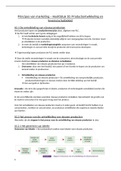 CE3| Samenvatting principes van marketing 8e editie | Hoofdstuk 10 | ISBN:9789043038065