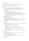 Public International Law Exam Notes