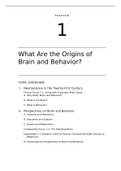 An Introduction to Brain and Behavior, Kolb - Solutions, summaries, and outlines.  2022 updated
