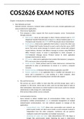 COS2626 Exam Notes 2022