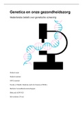 GZW1025: Schrijfopdracht Genetische Screening 