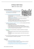 Cambridge A-Levels & IGCSE History notes- Russia, Chapter 4. Life in Stalin's Russia