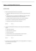 Business and Society A Strategic Approach to Social Responsibility - Complete test bank - exam questions - quizzes (updated 2022)
