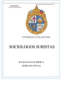 SOCIOLOGOS JURISTAS