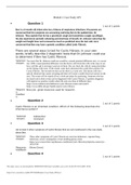 Rasmussen College A&P 1 MA278/BSC2 Module 2 Case Study 2022