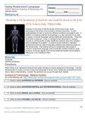 HASPI Medical Anatomy & Physiology -PHYSIOLOGY 01A Using Anatomical Language.