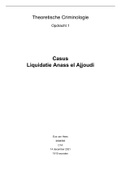 Opdracht 2 - Paper Liquidatie Anass el Ajjoudi voor het vak Theoretische Criminologie