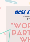School & College Contributions: "Working part-time when studying" (AQA) IGCSE/GCSE English Essays Exam Question with Two Top Model Answers | Level 9 | Grade A*