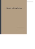 Chapter 5 Notes: Elasticity and its Applications 