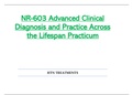 HTN Treatments - NR603 / NR-603 / NR 603 (Latest) : Advanced Clinical Diagnosis and Practice Across the Lifespan Practicum - Chamberlain