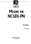ARCO MASTER THE NCLEX-PN 3rd Edition Lorna Aliperti 2024 Reviewed