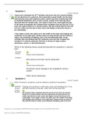 A&P 1 MA278/BSC2 - Module 8. Questions & Answers. A+ Graded.