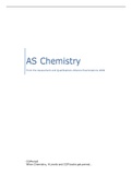 AQA A-Level Chemistry summary notes 