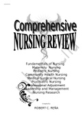 Comprehensive Nursing Review -2022