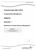 HRM3705 ASSIGNMENT ANSWERS