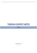 Extensive Summary of Tourism Contexts (TOCO)
