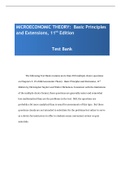Microeconomic Theory Basic Principles and Extensions, Snyder - Complete test bank - exam questions - quizzes (updated 2022)