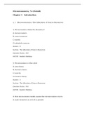 Microeconomics, Perloff - Complete test bank - exam questions - quizzes (updated 2022)