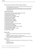 NR-661 Family Nurse Practitioner Boards Study Plan and Review/ Download To Score An A
