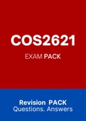 COS2621 - EXAM PACK (2022)