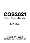 COS2621 - Exam Prep. Questions (2015-2021) 