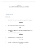 Business Law, Cheesman - Exam Preparation Test Bank (Downloadable Doc)