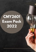 CMY2601 Exam Pack - Questions and Answers