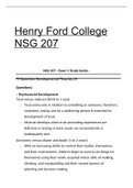 Chamberlain College of Nursing NR 503 BEST SUMMARRY NOTES GRADED A 2022/2023