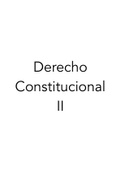 Apuntes Completos de Derecho Constitucional II