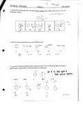 Organic Chemistry Study Guide  (Final review)