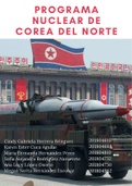 Estudio de caso Programa Nuclear Corea del Norte