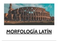 Morfología y vocabulario latino